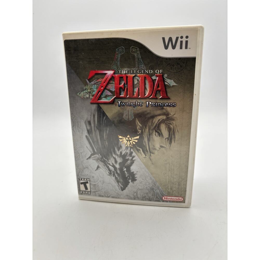 Legend of Zelda Twilight Prncess Complete CIB - Nintendo Wii. Tested. Works.